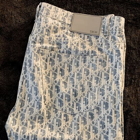 dior blue pants